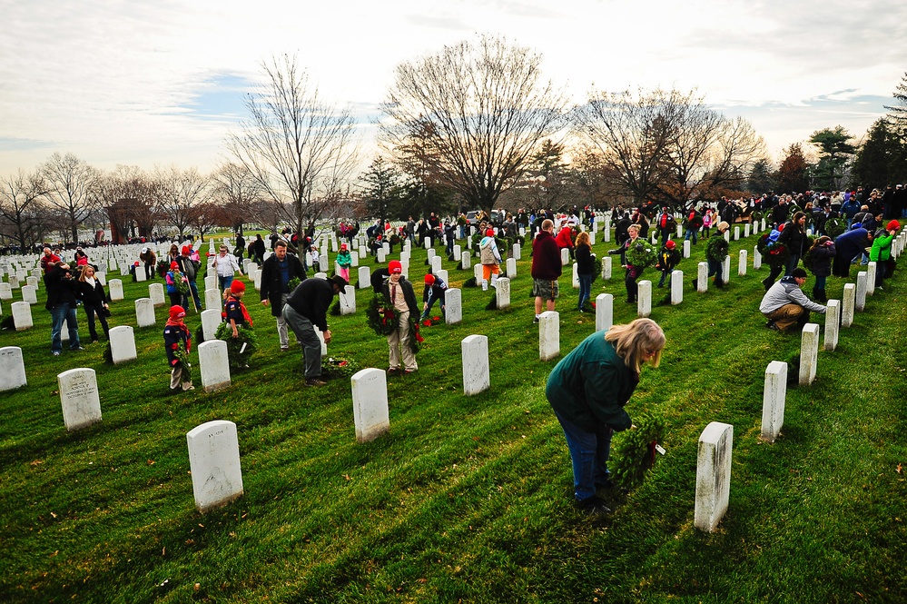 National Wreaths Across America Day ceremony