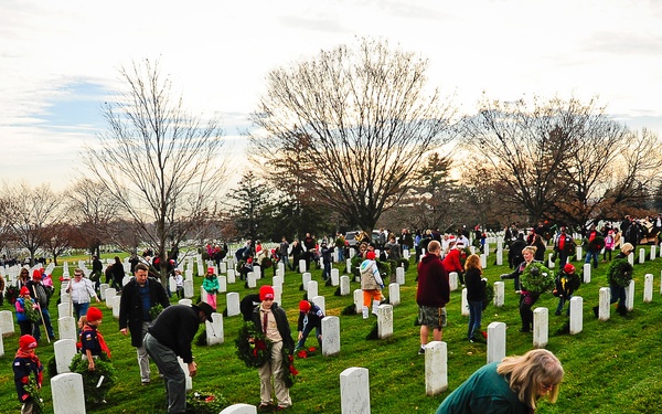 National Wreaths Across America Day ceremony