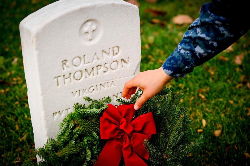 National Wreaths Across America Day ceremony