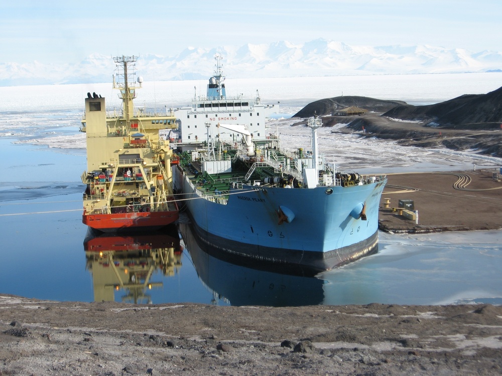 Maersk Peary in Antarctica