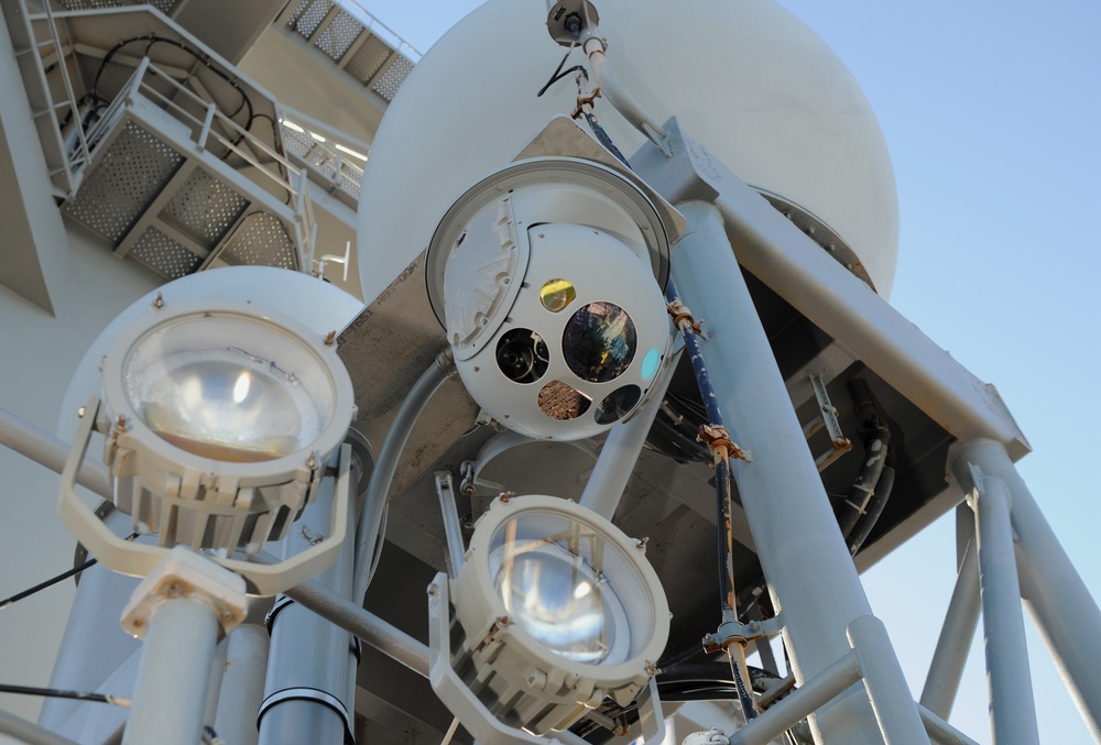 SAWS installed aboard USS Dwight D. Eisenhower