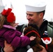 USS Forrest Sherman sailors return home