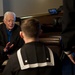 Ex-president Carter visits USS Carl Vinson