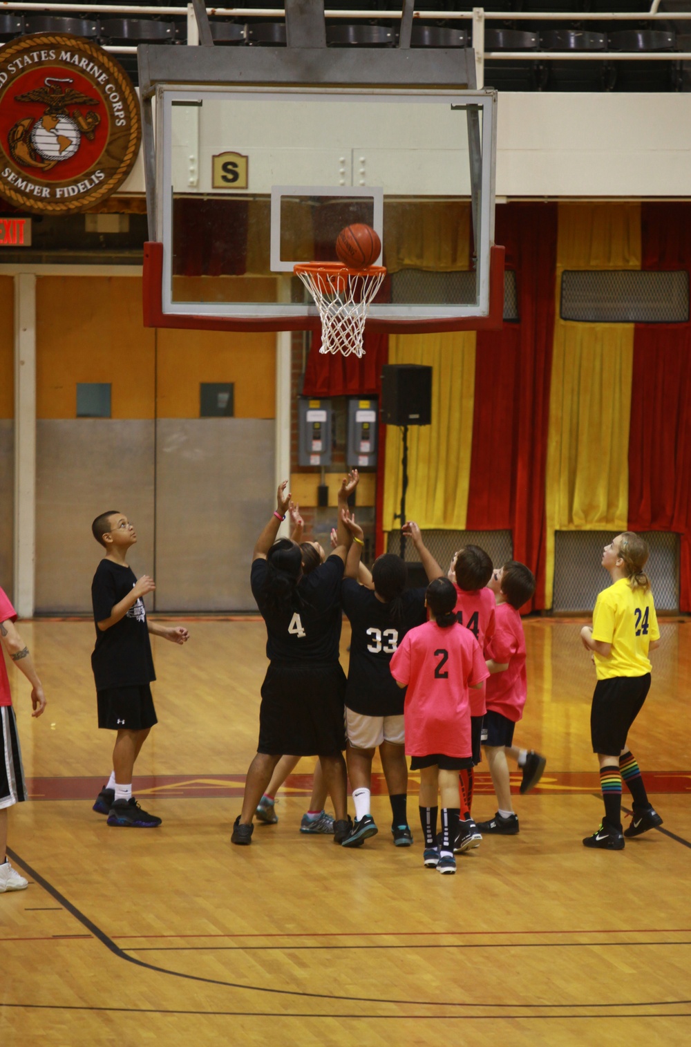 Basketball gateway to youth mentoring program