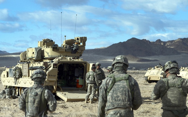 2nd BCT, 1 ID trains at NTC for AFRICOM
