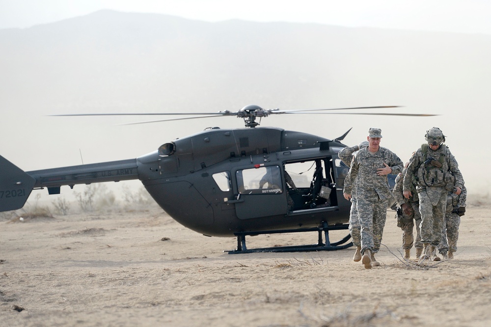 2nd BCT, 1 ID trains at NTC for AFRICOM