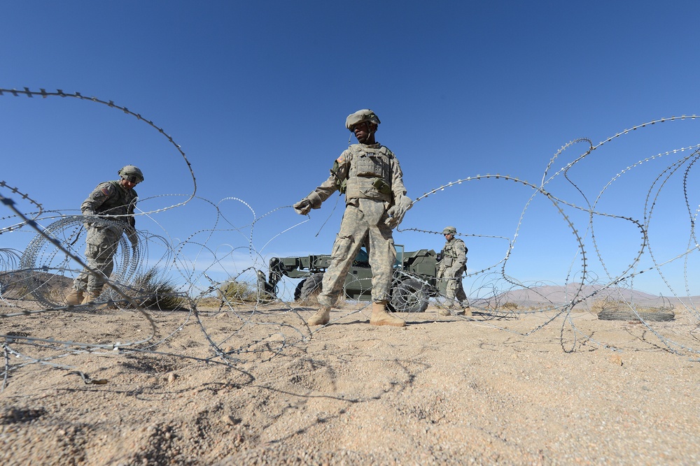 2nd BCT, 1 ID trains at NTC for AFRICOM