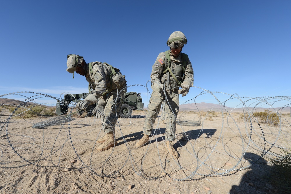 2nd BCT, 1 ID trains at NTC for AFRICOM