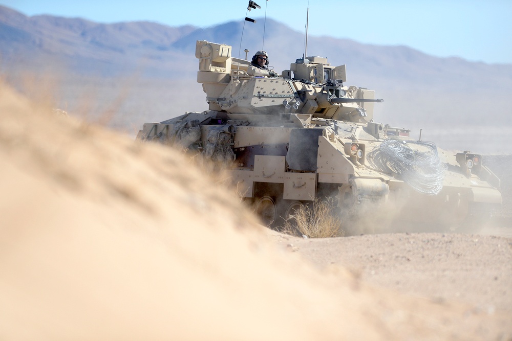 2nd BCT, 1 ID trains at NTC for AFRICOM