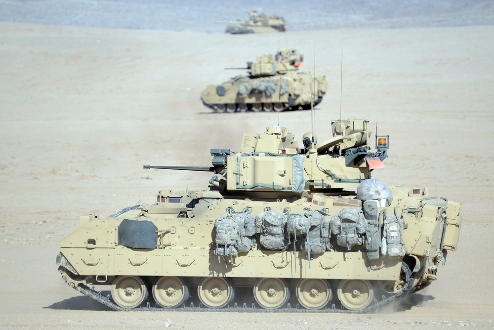 2nd BCT, 1 ID trains at NTC for AFRICOM