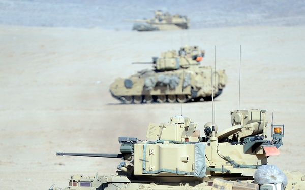 2nd BCT, 1 ID trains at NTC for AFRICOM