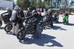 Marines, Sailors learn basic motorcycle safety before riding
