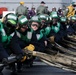 Sailors conduct barricade drill