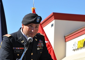 District deputy commander speaks at El Monte Recruiting Center grand opening