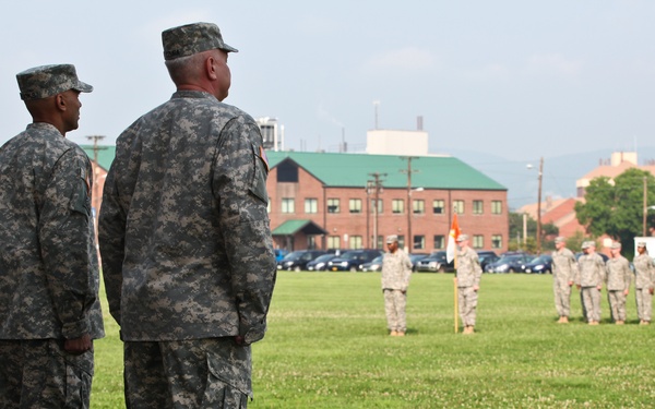 21st Signal Brigade change of responsibility