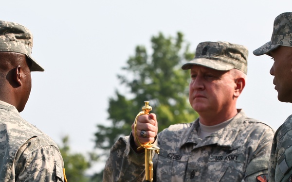 21st Signal Brigade change of responsibility