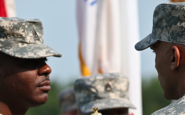 21st Signal Brigade change of responsibility