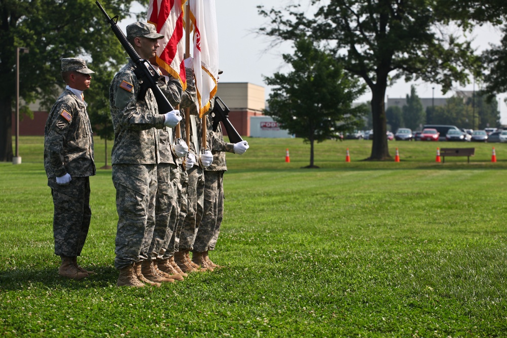 21st Signal Brigade change of responsibility