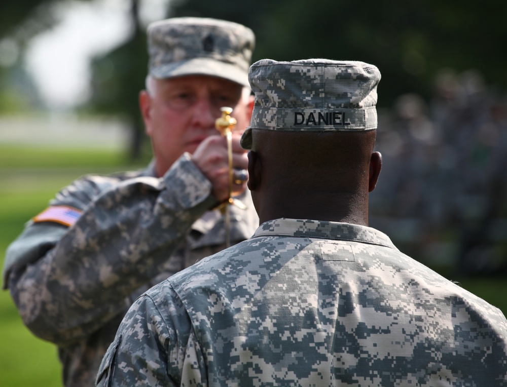 21st Signal Brigade change of responsibility