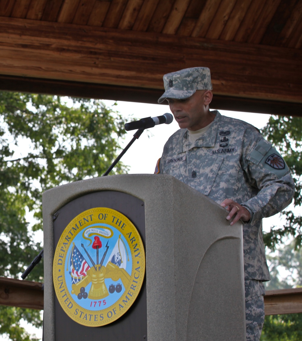 21st Signal Brigade change of responsibility