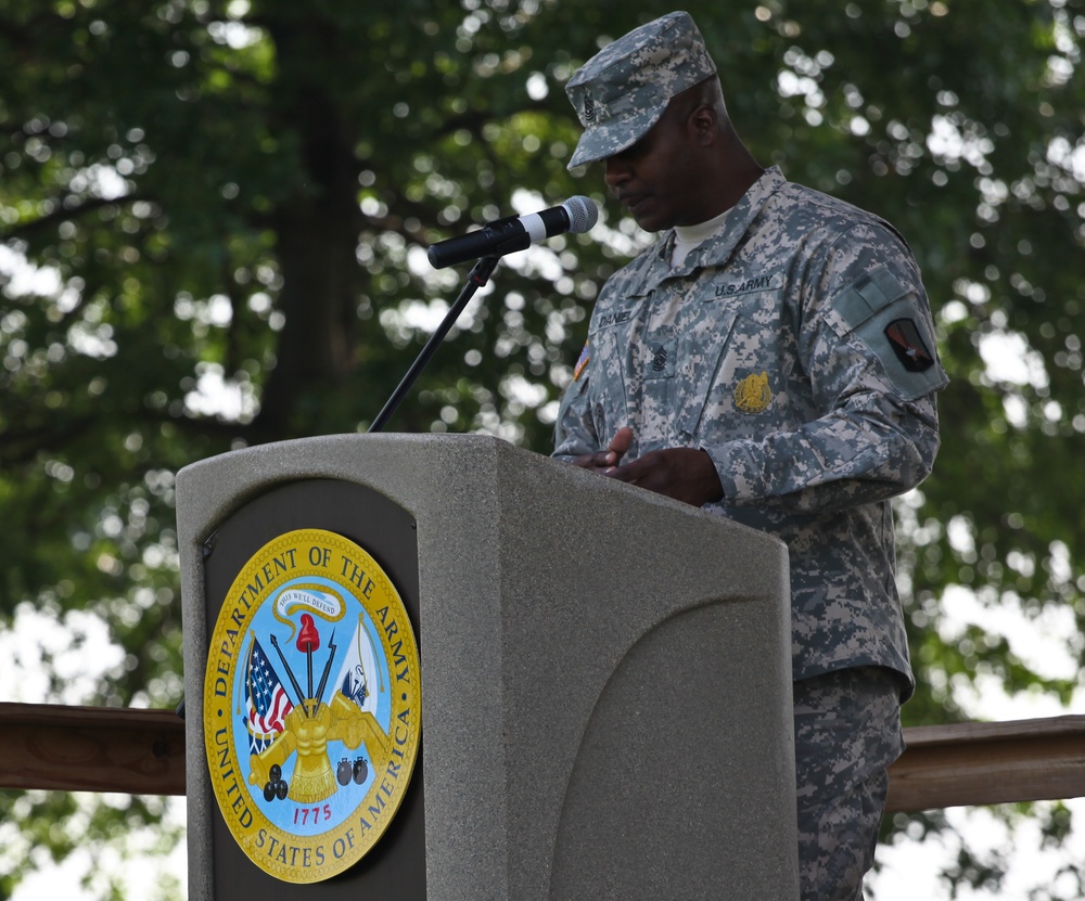 21st Signal Brigade change of responsibility