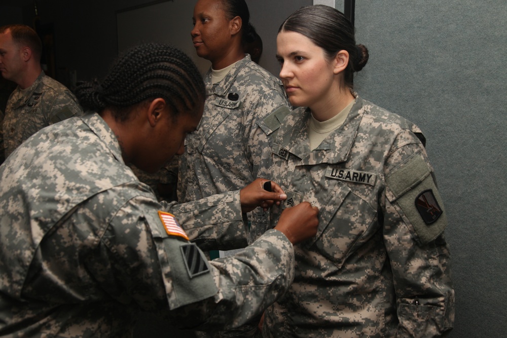 Promotion ceremony