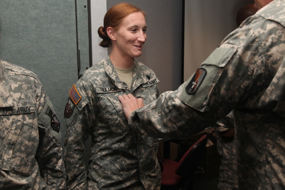 Promotion ceremony