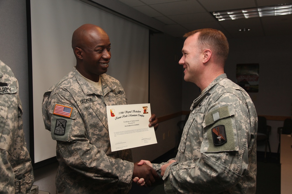 Promotion ceremony