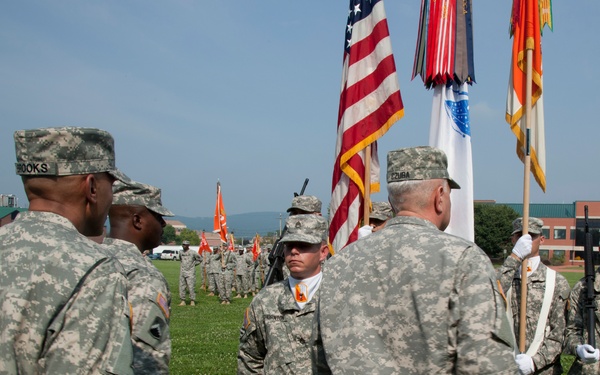 21st Signal Brigade change of responsibility