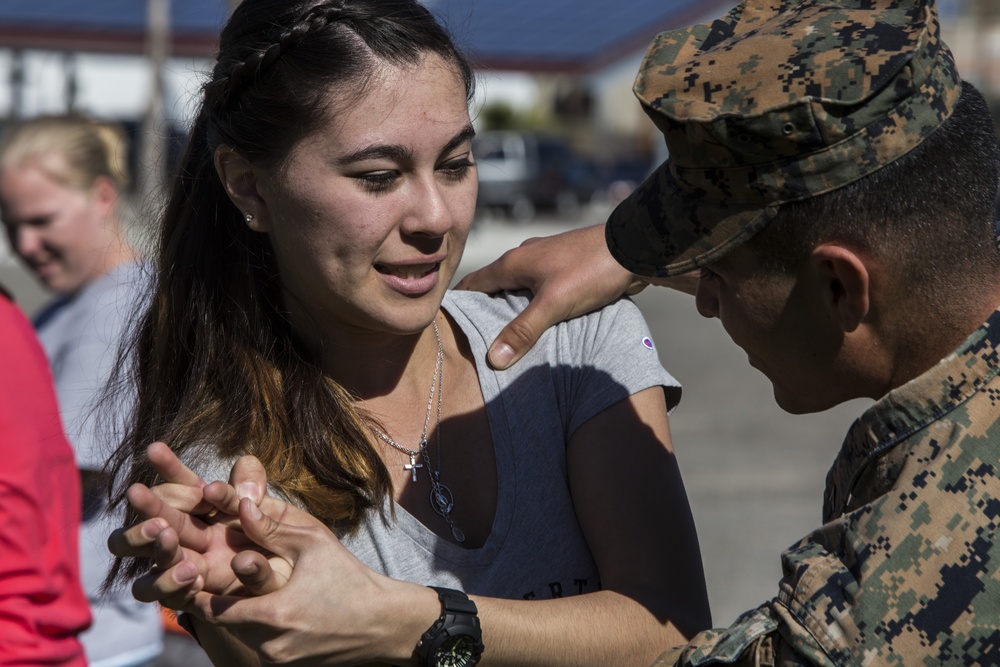 Marine spouses get a taste of the Corps during Jane Wayne Day