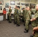 JGSDF members visit Battle of Okinawa historical display