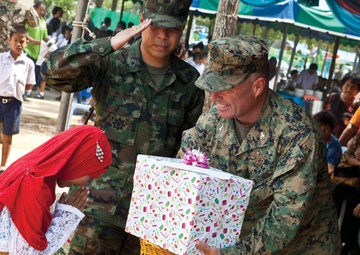 Dedication ceremonies conclude engineering civic assistance projects