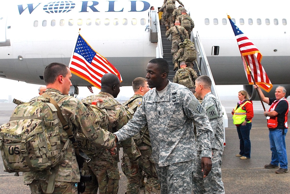 4 IBCT, 3rd Inf. Div. soldiers deploy to Afghanistan