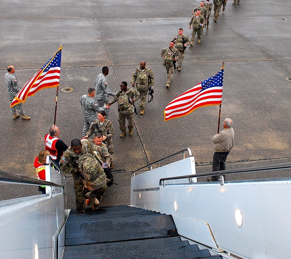 4 IBCT, 3rd Inf. Div. soldiers deploy to Afghanistan