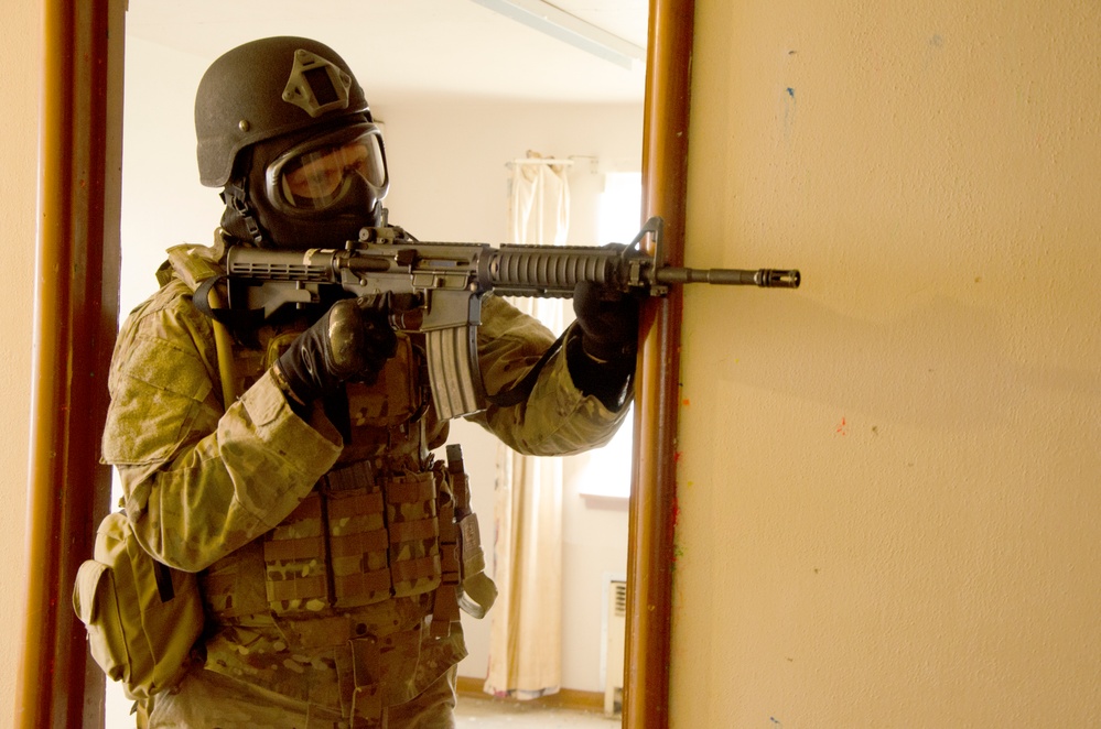 Close quarters battle training
