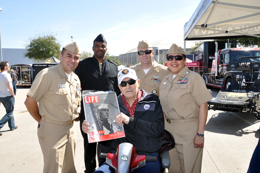 NRD Houston participates in Armed Forces Appreciation Day at Houston Rodeo