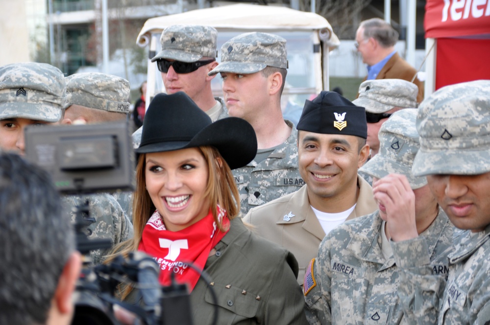 NRD Houston participates in Armed Forces Appreciation Day at Houston Rodeo