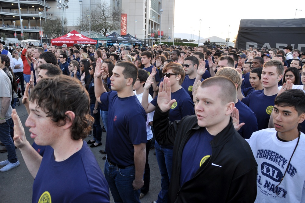 NRD Houston participates in Armed Forces Appreciation Day at Houston Rodeo