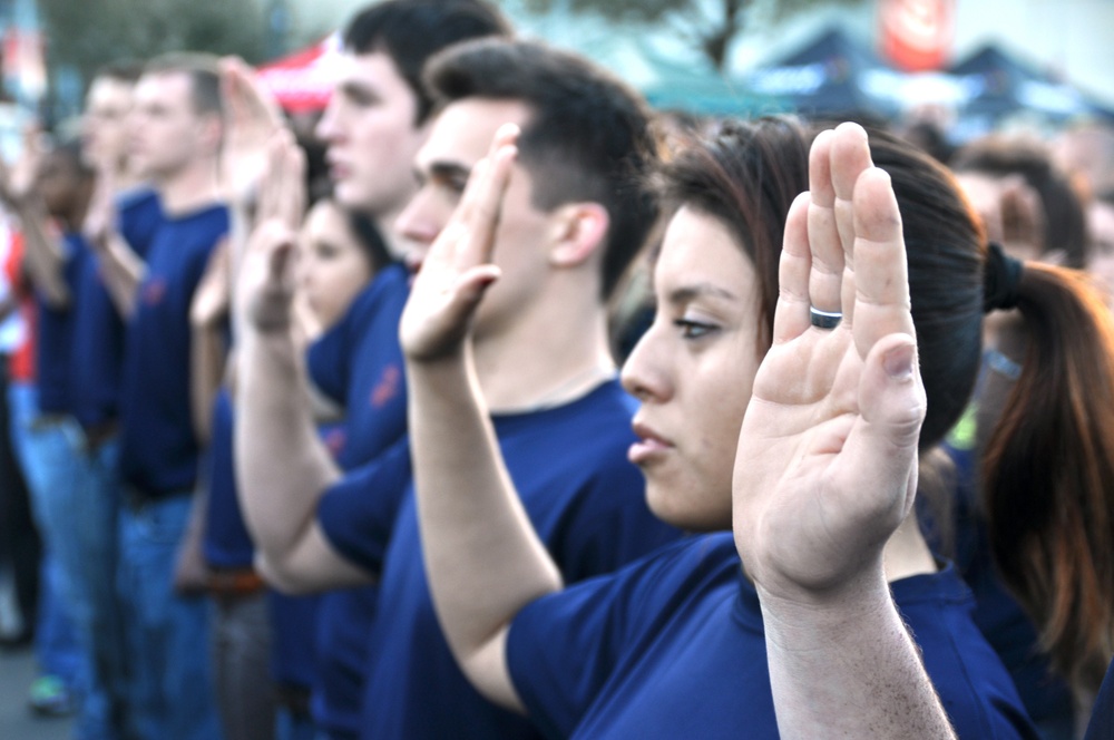 NRD Houston participates in Armed Forces Appreciation Day at Houston Rodeo