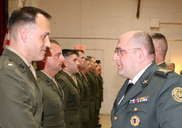 Republic of Georgia MOD, ACMC Recognize Marines and Sailor for GDP-ISAF Contributions