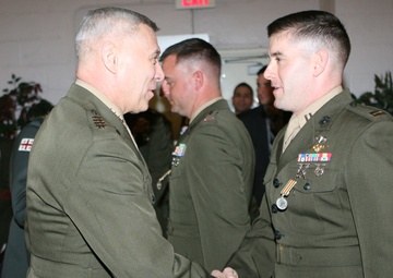 Republic of Georgia MOD, ACMC Recognize Marines and Sailor for GDP-ISAF Contributions