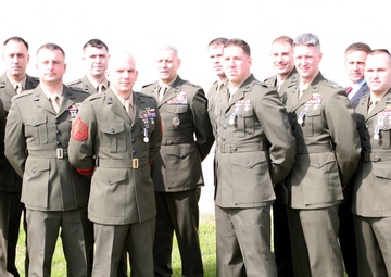 Republic of Georgia MOD, ACMC Recognize Marines and Sailor for GDP-ISAF Contributions