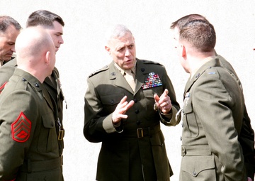 Republic of Georgia MOD, ACMC Recognize Marines and Sailor for GDP-ISAF Contributions