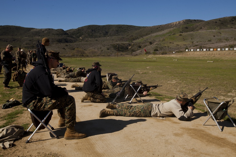 Marines Compete at the 2013 Western Division Shooting Matches