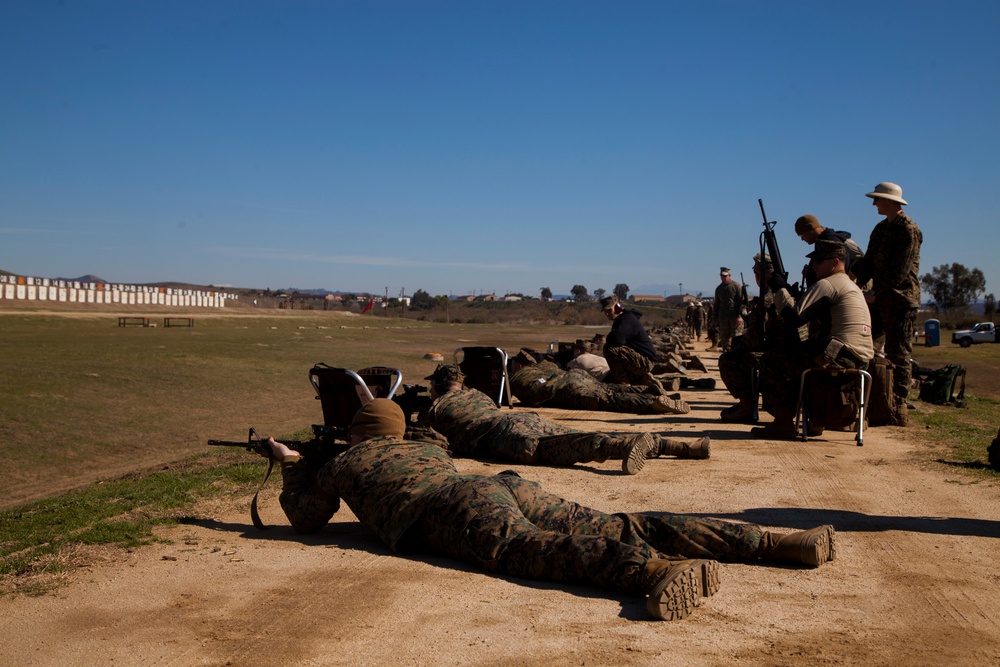 Marines Compete at the 2013 Western Division Shooting Matches