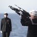 USS Carl Vinson crew conducts burials at sea