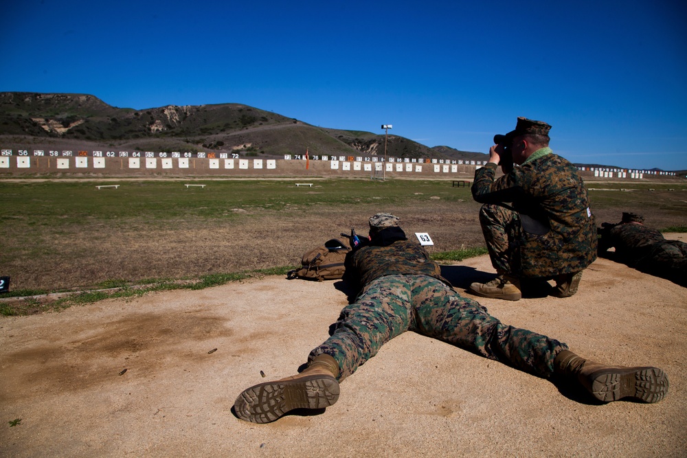 Marines Compete at the 2013 Western Division Shooting Matches