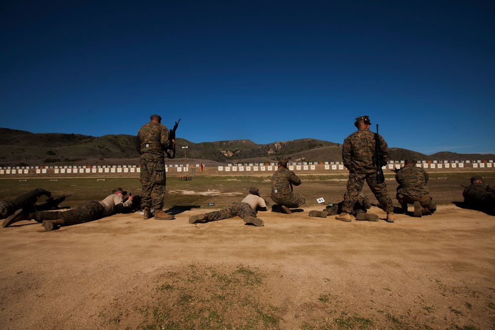 Marines Compete at the 2013 Western Division Shooting Matches