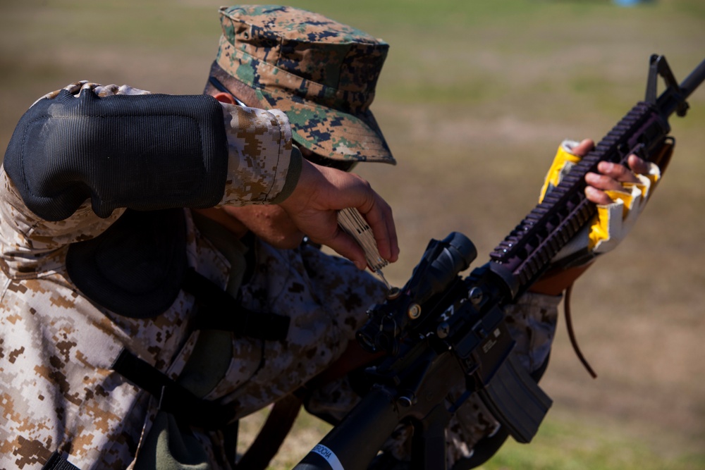 Marines Compete at the 2013 Western Division Shooting Matches