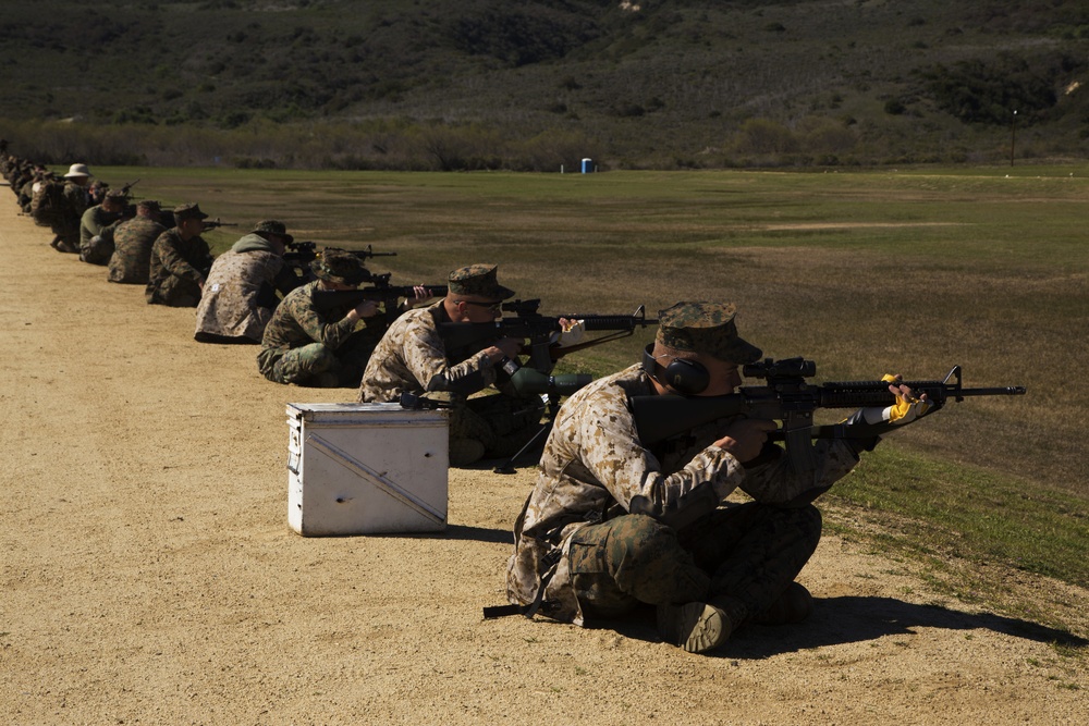 Marines Compete at the 2013 Western Division Shooting Matches